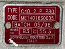 BONFIGLIOLI C40 2 P P80  i=55.3