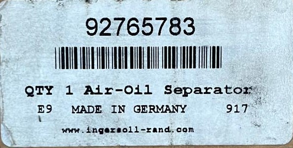 INGERSOLL-RAND 92765783 