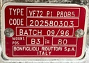 BONFIGLIOLI  VF 72 P1 P80 B5 B3 i=80 MOTOREDUCTOR