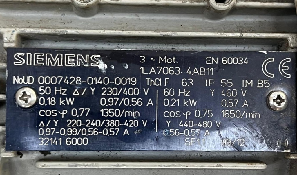 MOTOVARIO NMRV 040  i=20 MOTORREDUCTOR