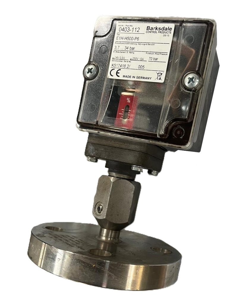 BARKSDALE E1H-H500-P6 + WIKA 990.27 