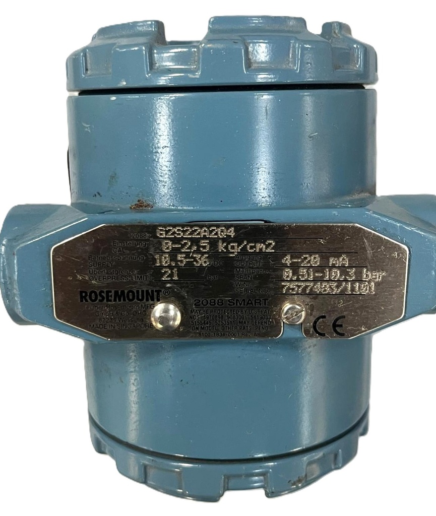 ROSEMOUNT 2088 G2 S22 Q4