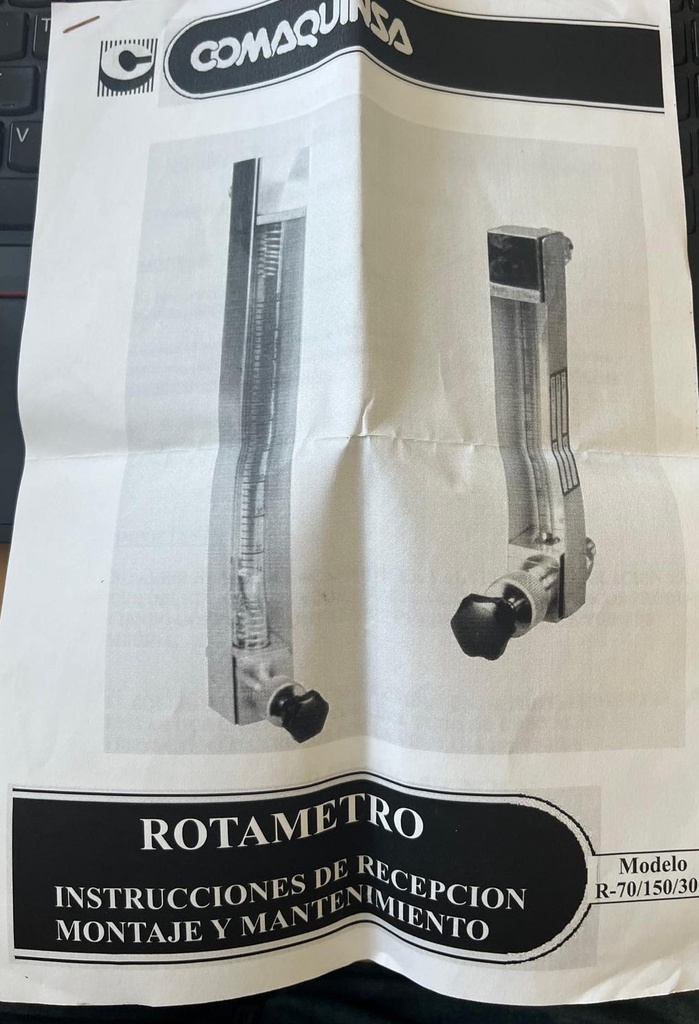 ROTAMETRO R-70 INOX