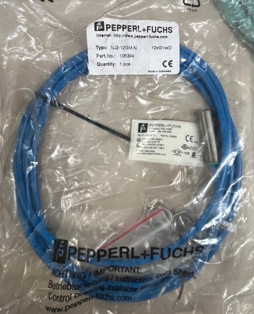  PEPPERL+FUCHS NJ2-12GM-N
