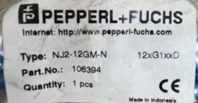  PEPPERL+FUCHS NJ2-12GM-N