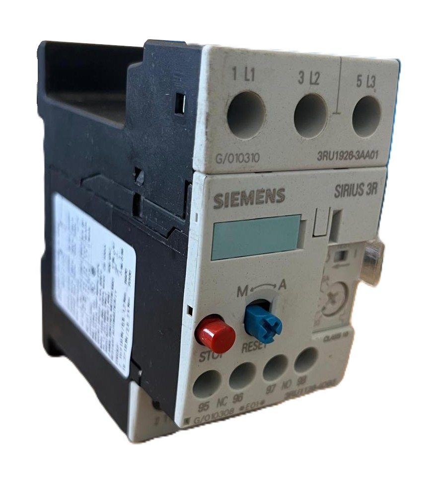 3RU1126-4DB0  +  3RU1926-3AA01 SIEMENS 
