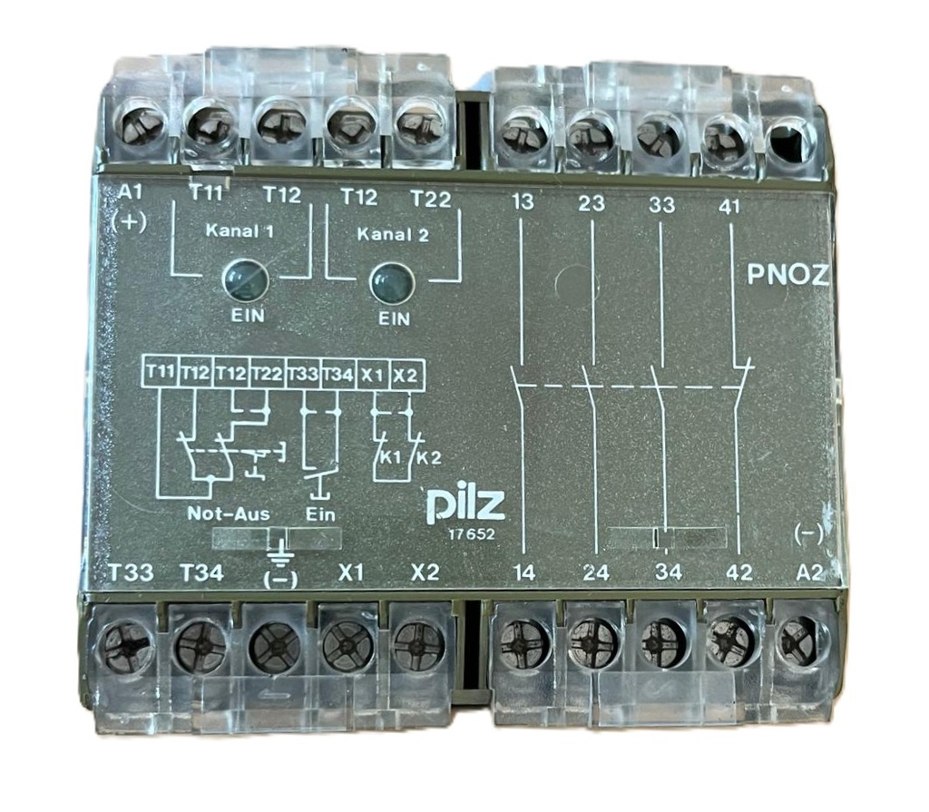  PILZ PNOZ 110 VAC 3S 1O  474630