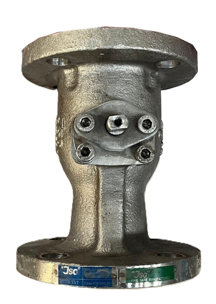 VALVULA ANSI JSO INOX FIG.715 150 LB 2”