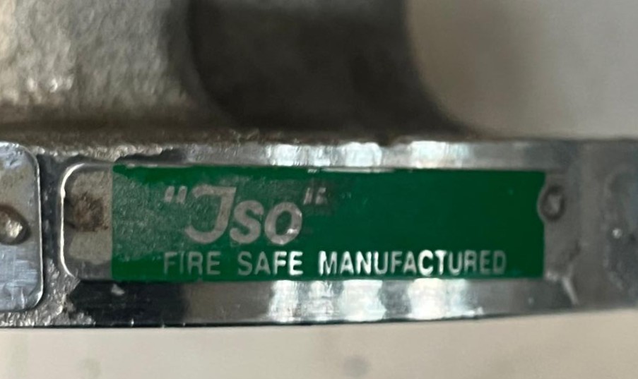 VALVULA ANSI JSO INOX FIG.715 150 LB 2”