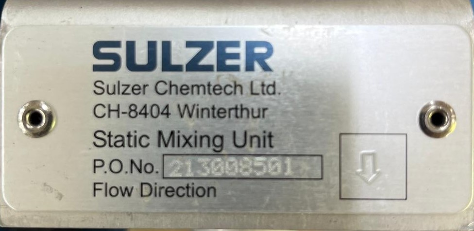 STATIC MIXING UNIT 313008501