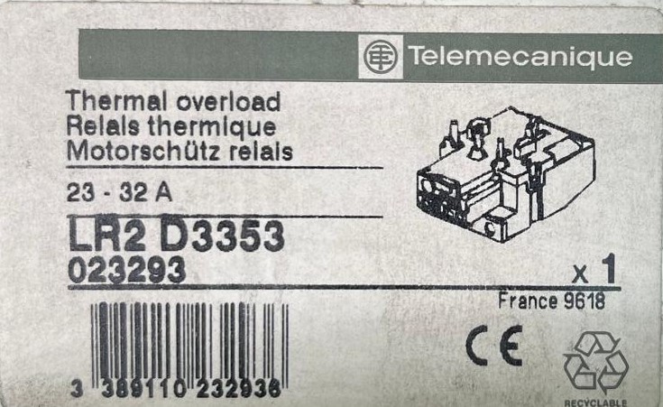 LR2 D3353 - RELÉ DE SPBRECARGA