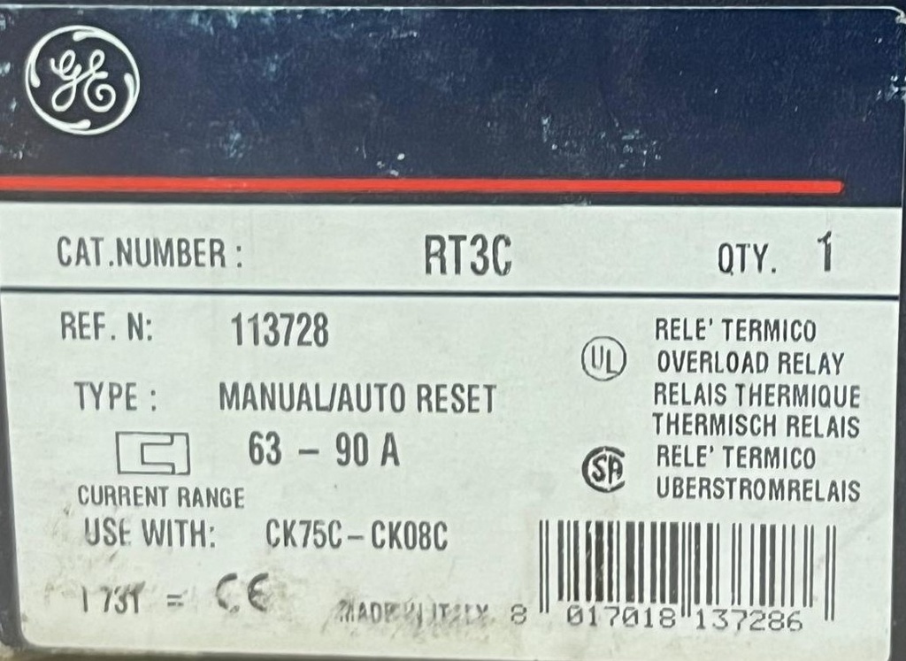  RT3C GENERAL ELECTRIC 