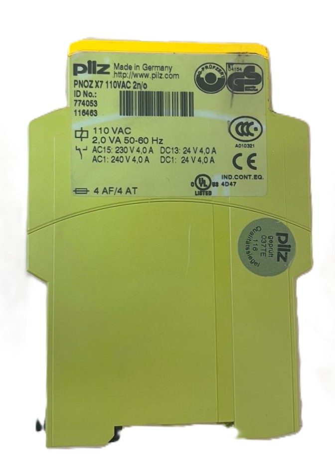  PILZ PNOZ X7 110VAC