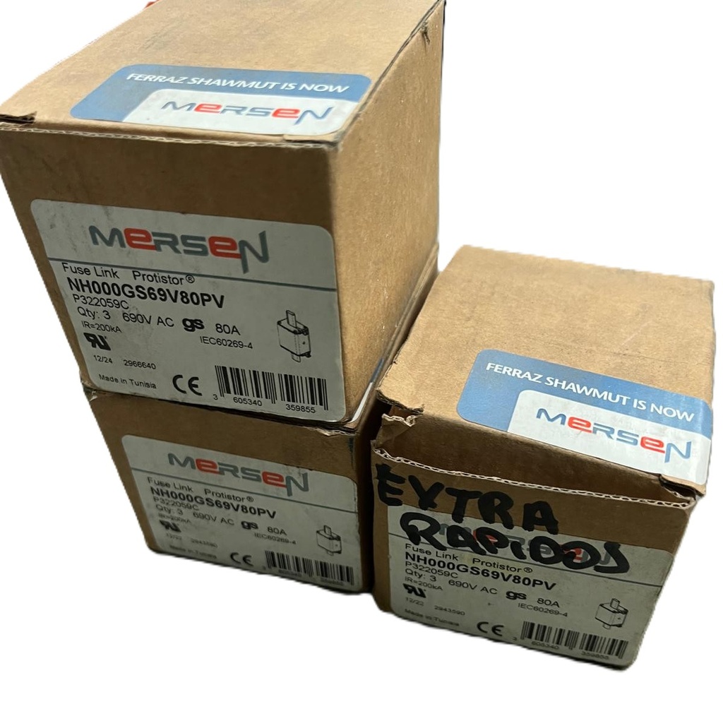 P322059  NH000GS69V80PV FUSIBLE 