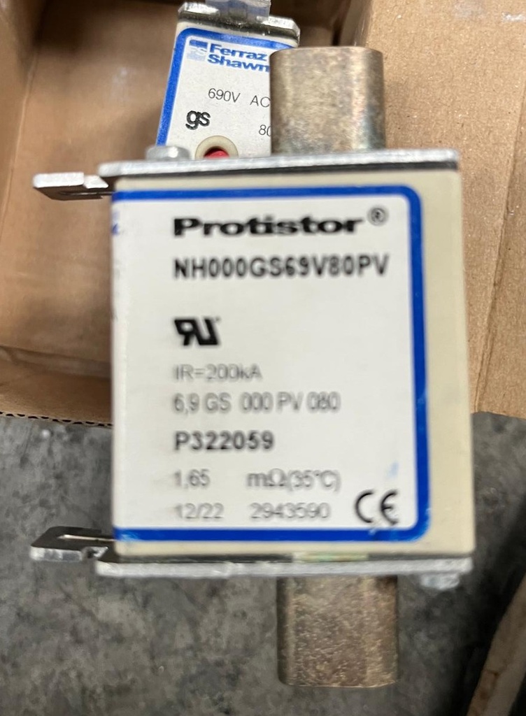 P322059  NH000GS69V80PV FUSIBLE 