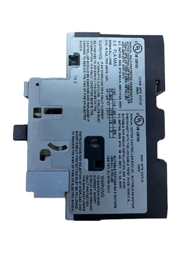 ALLEN BRADLEY 140M-C2E-B25