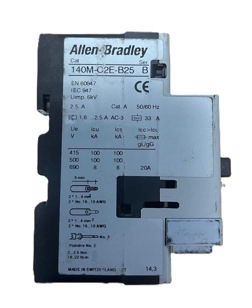 ALLEN BRADLEY 140M-C2E-B25