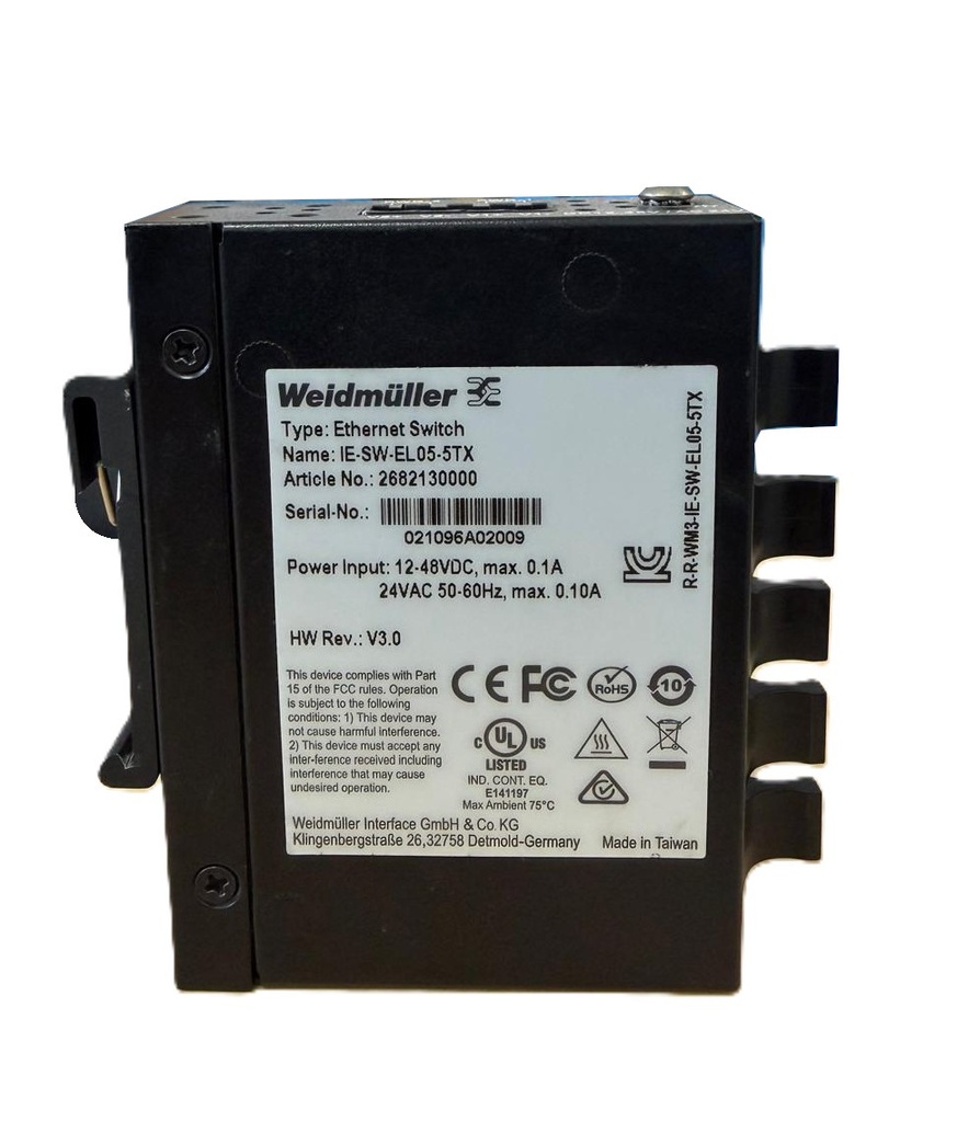 IE-SW-EL05-5TX (2682130000)  WEIDMÜLLER 