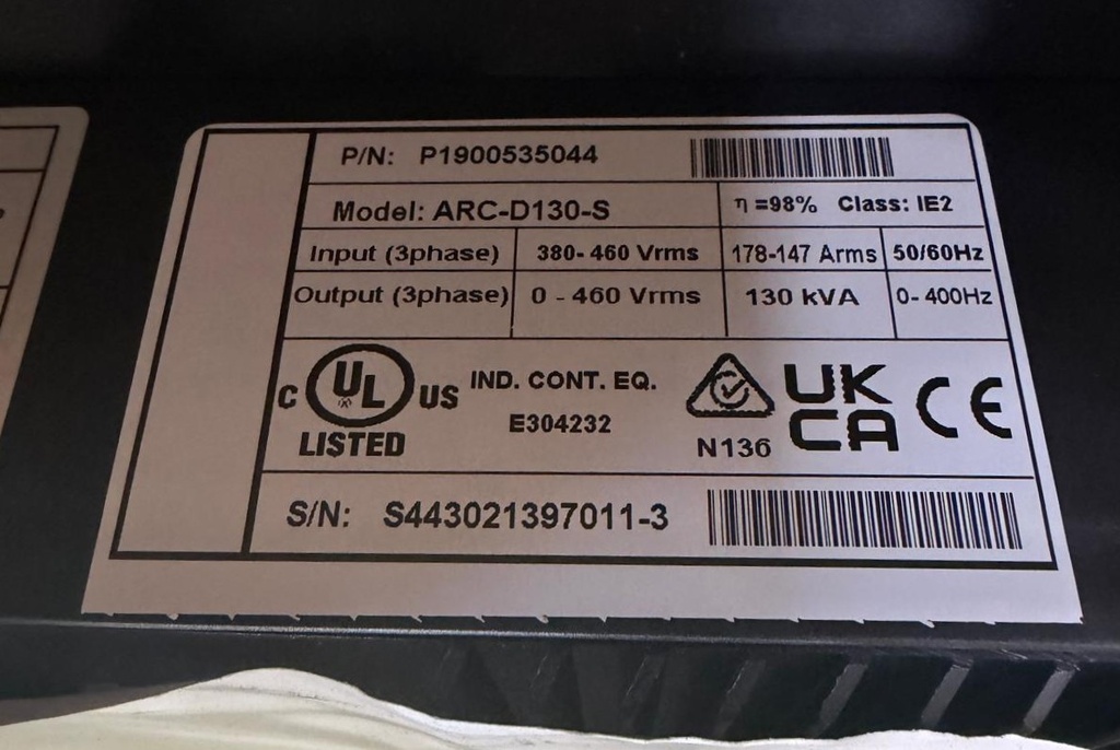 P190535044 ARC-D130-S