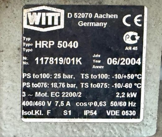 WITT HPR 4050