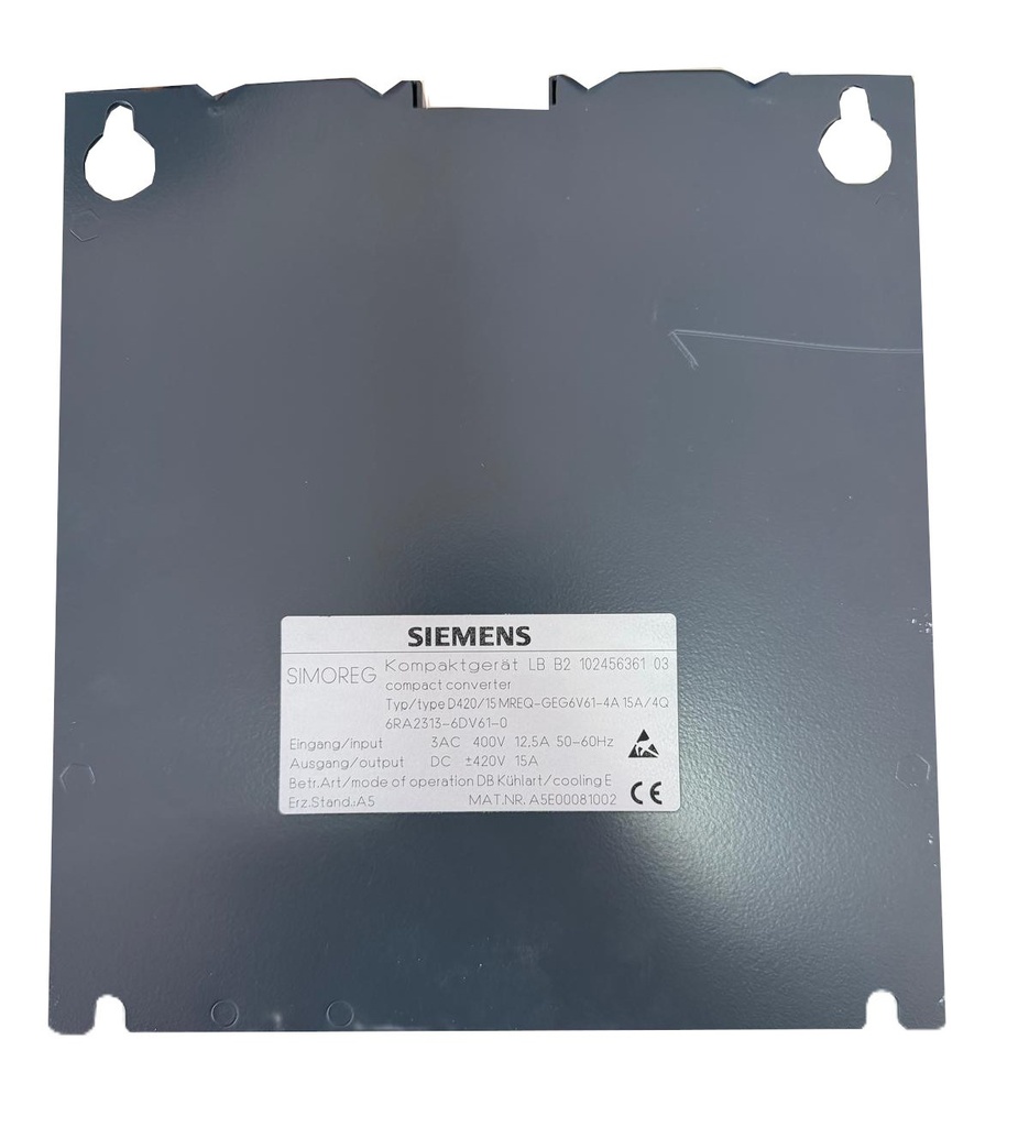 SIMOREG 6RA2313-6DV61-0