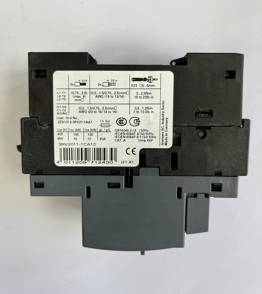 3RV2011-1CA10 SIEMENS