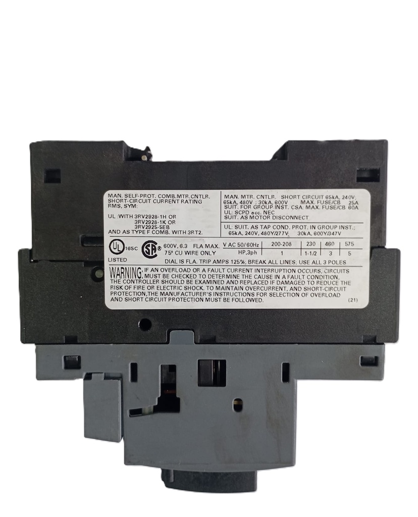 3RV2011-1GA10 SIEMENS