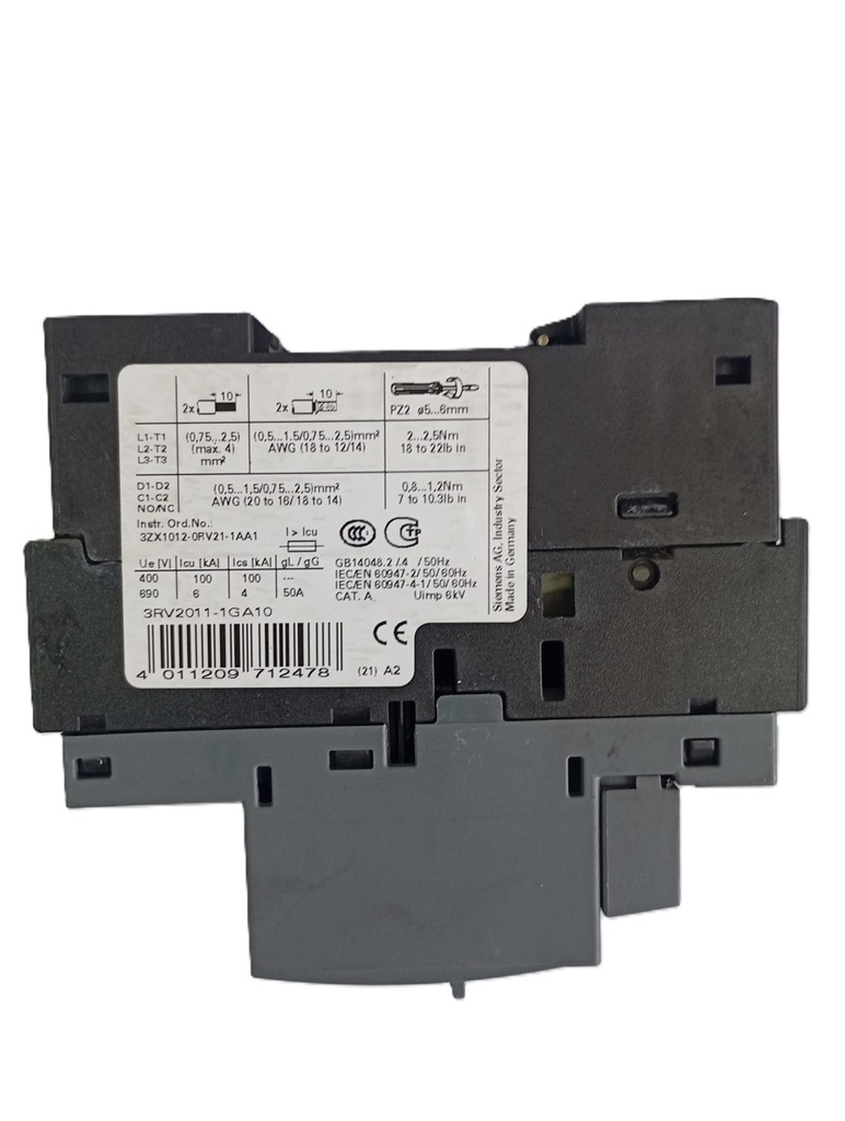 3RV2011-1GA10 SIEMENS