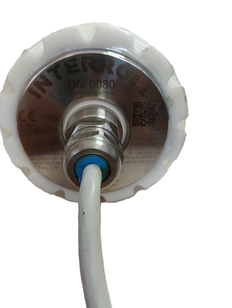 Mototambor Interroll DM 0080 trifásico 140W nuevo