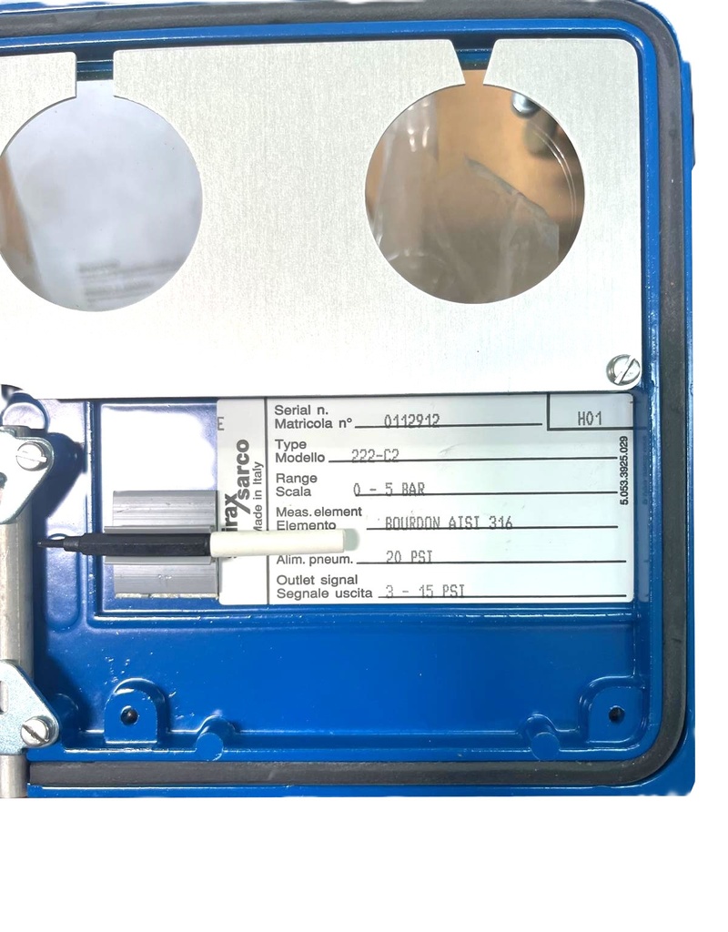 222-C2 CONTROL NEUMATICO 