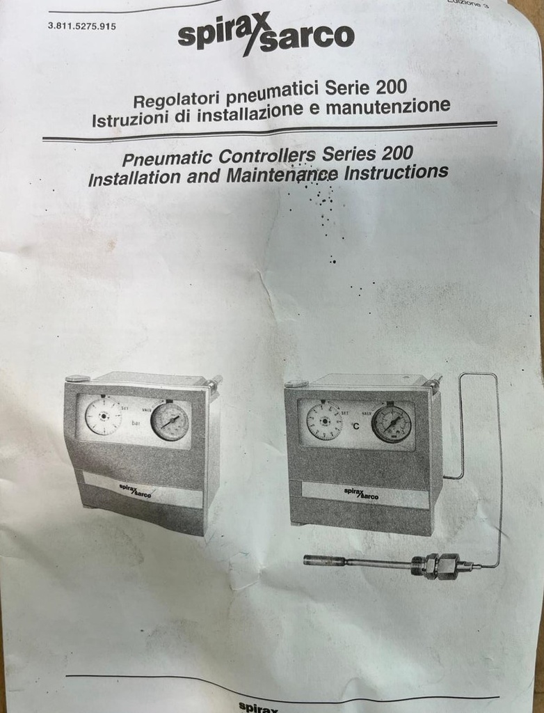 222-C2 CONTROL NEUMATICO 