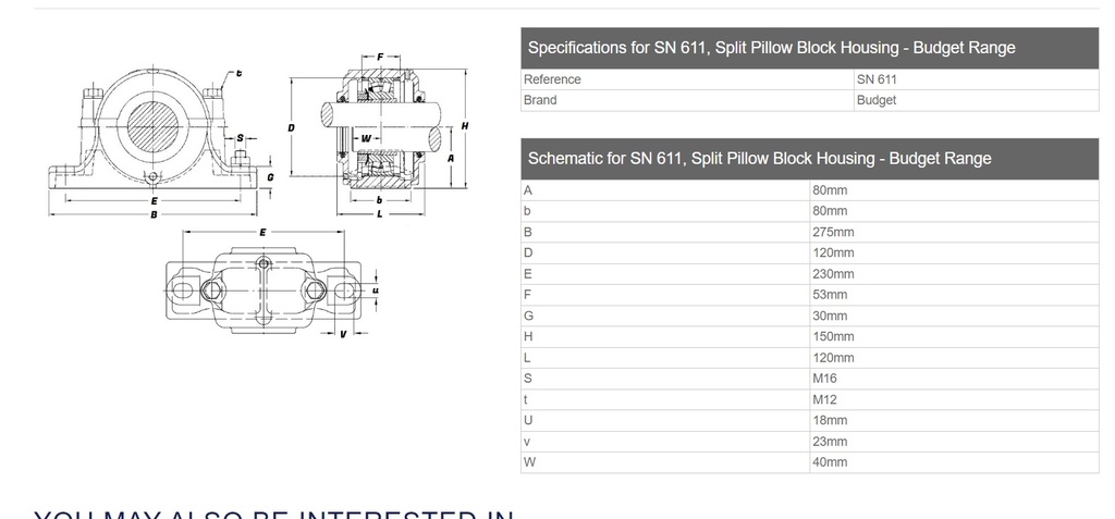SN 513-611 SOPORTE