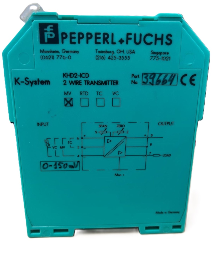 KHD2-ICD   39664  MV