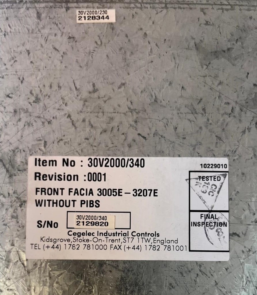 CONVERTEAM 30V2000/340