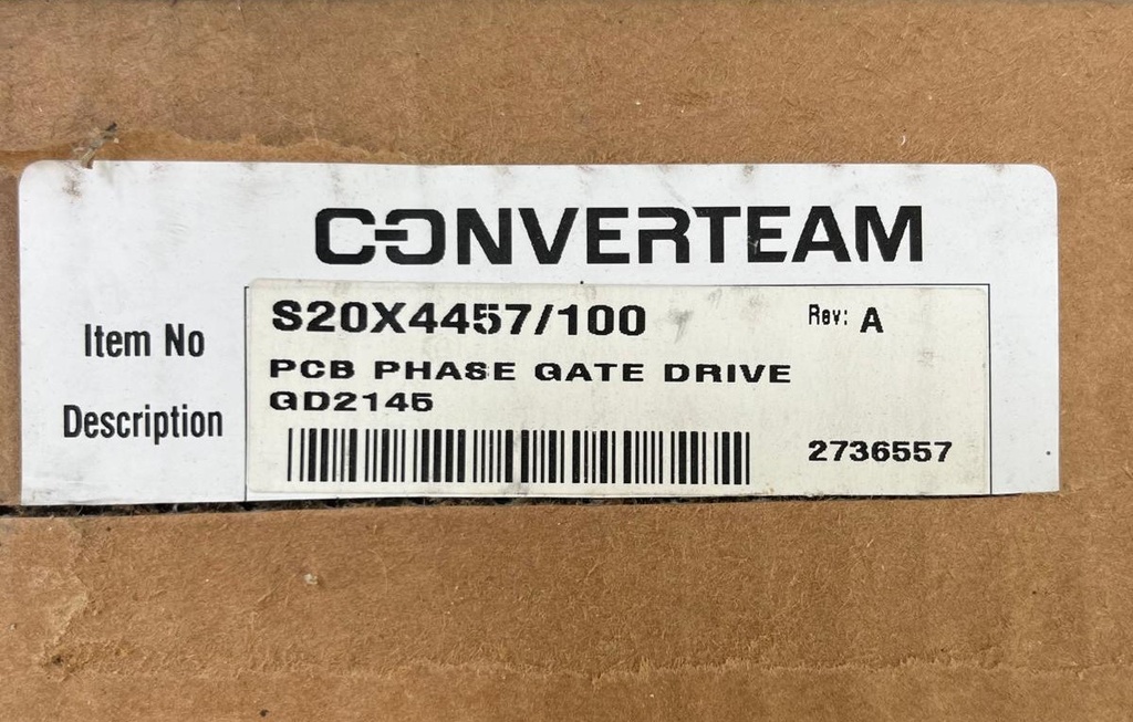 20X4457100 CONVERTEAM CEGELEC