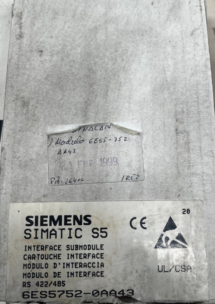 6ES5752-0AA43 
