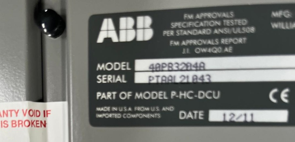 40PB3204A ABB