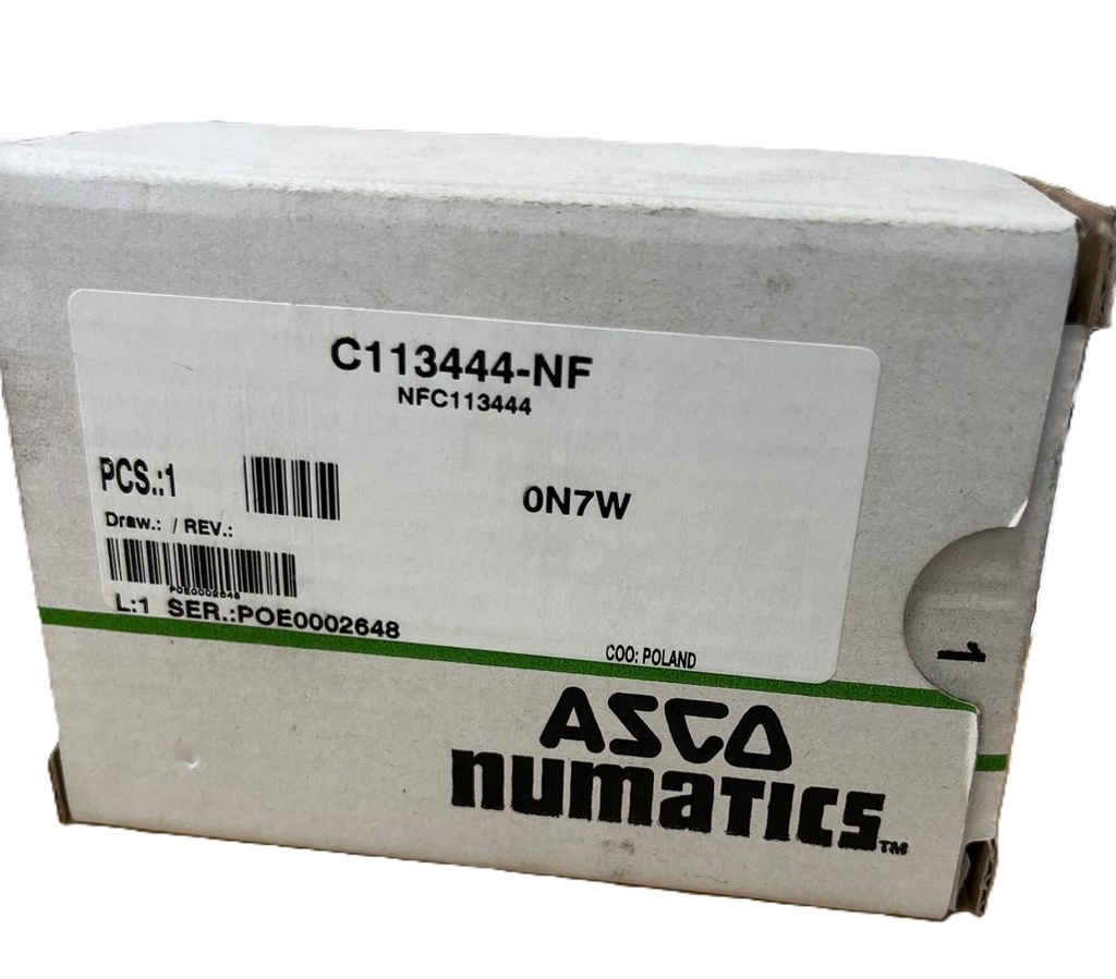 ASCO NUMATICS C113444-NF KIT REPAIR