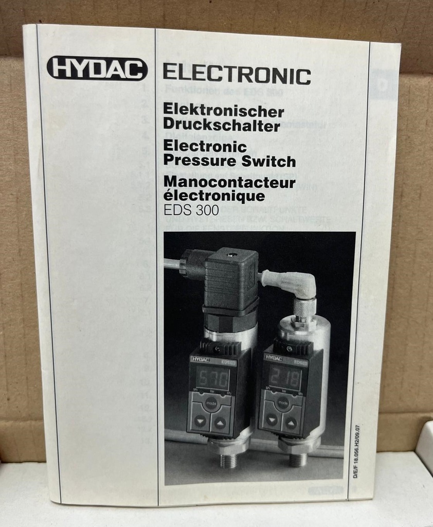 EDS 344-3-400-000 HYDAC