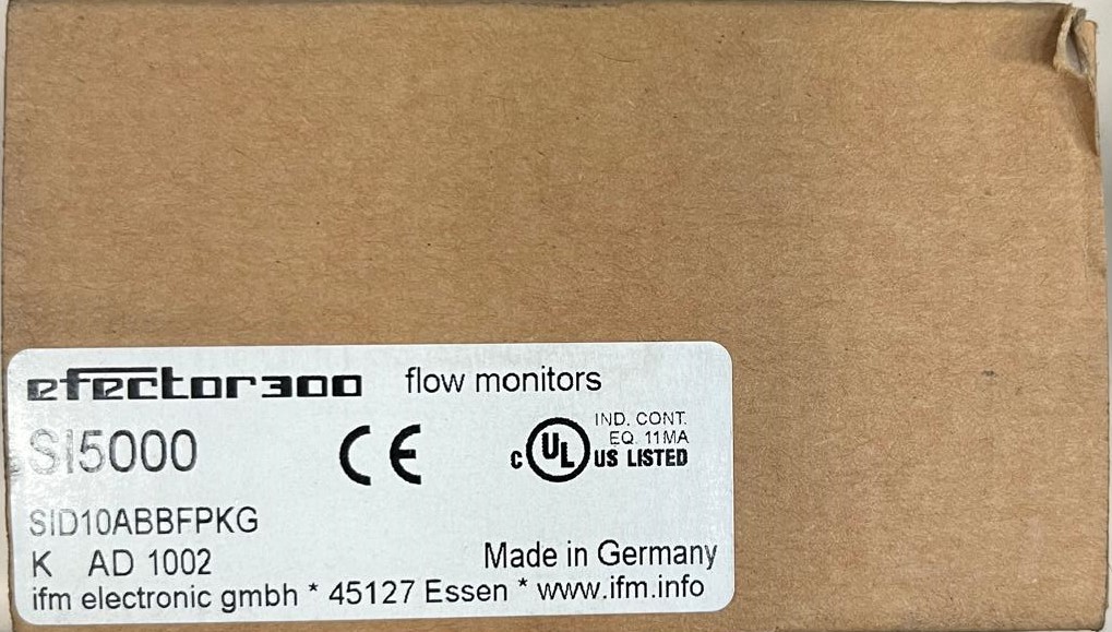 SI5000 SID10ABBFPKG/US FLOW METER
