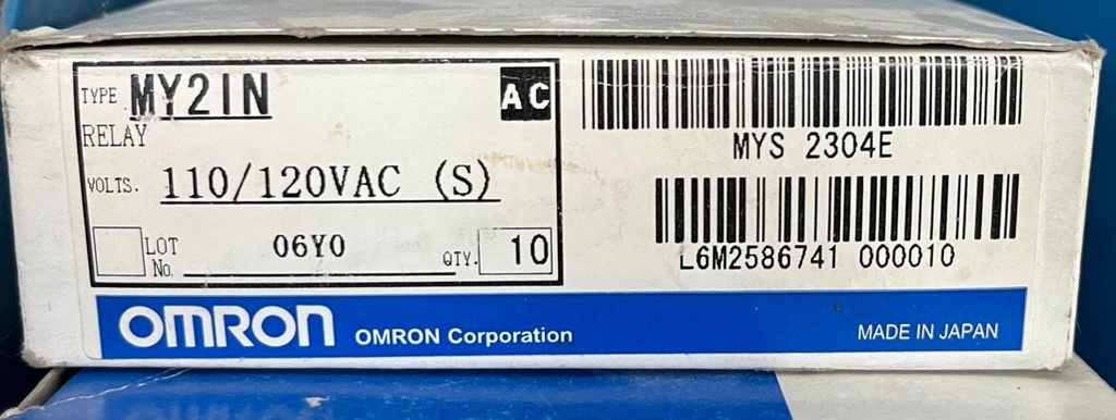 MY2IN AC110/120 (S) OMRON