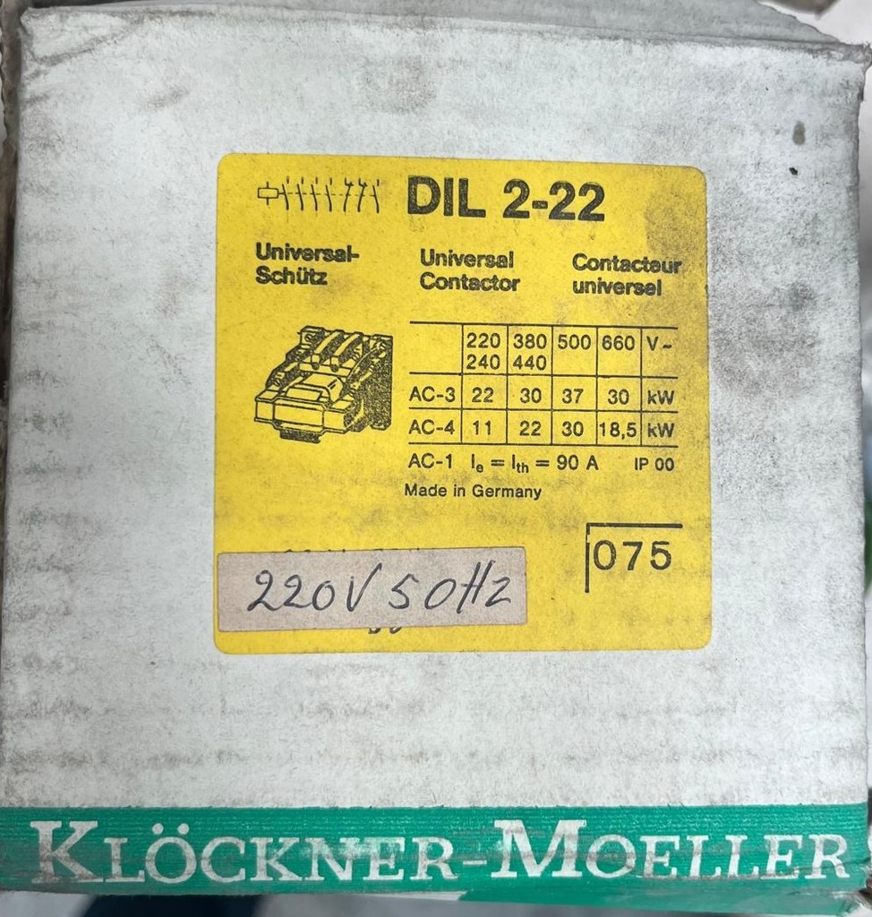 KLÖCKNER-MOELLER  DIL 2-22
