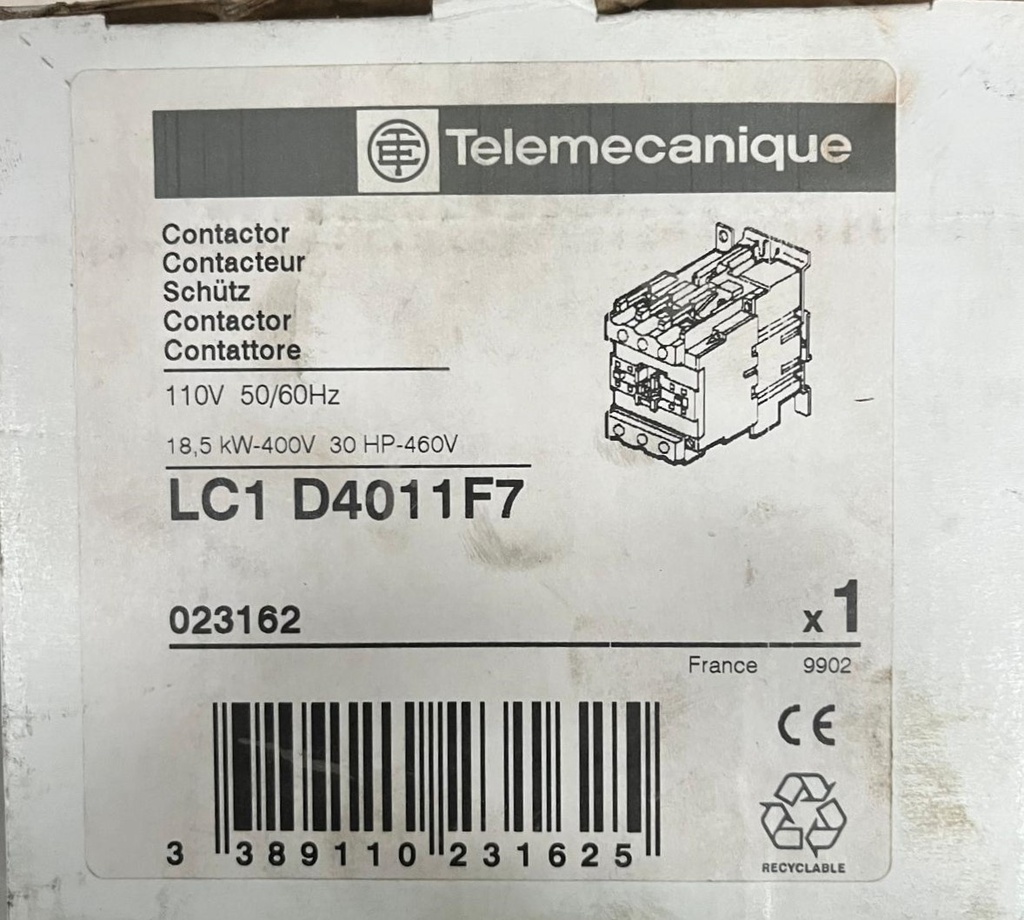 LC1 D4011F7 TELEMECANIQUE 