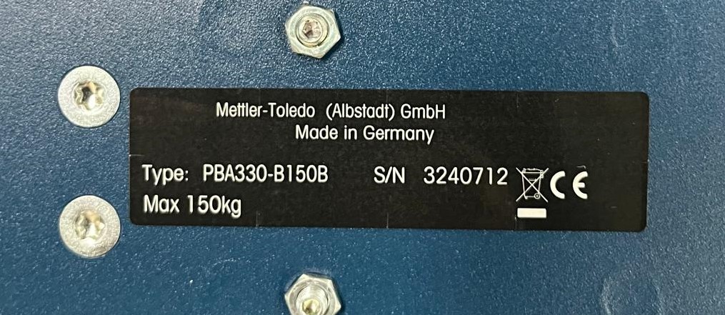 PBA330-B150B METLER-TOLEDO