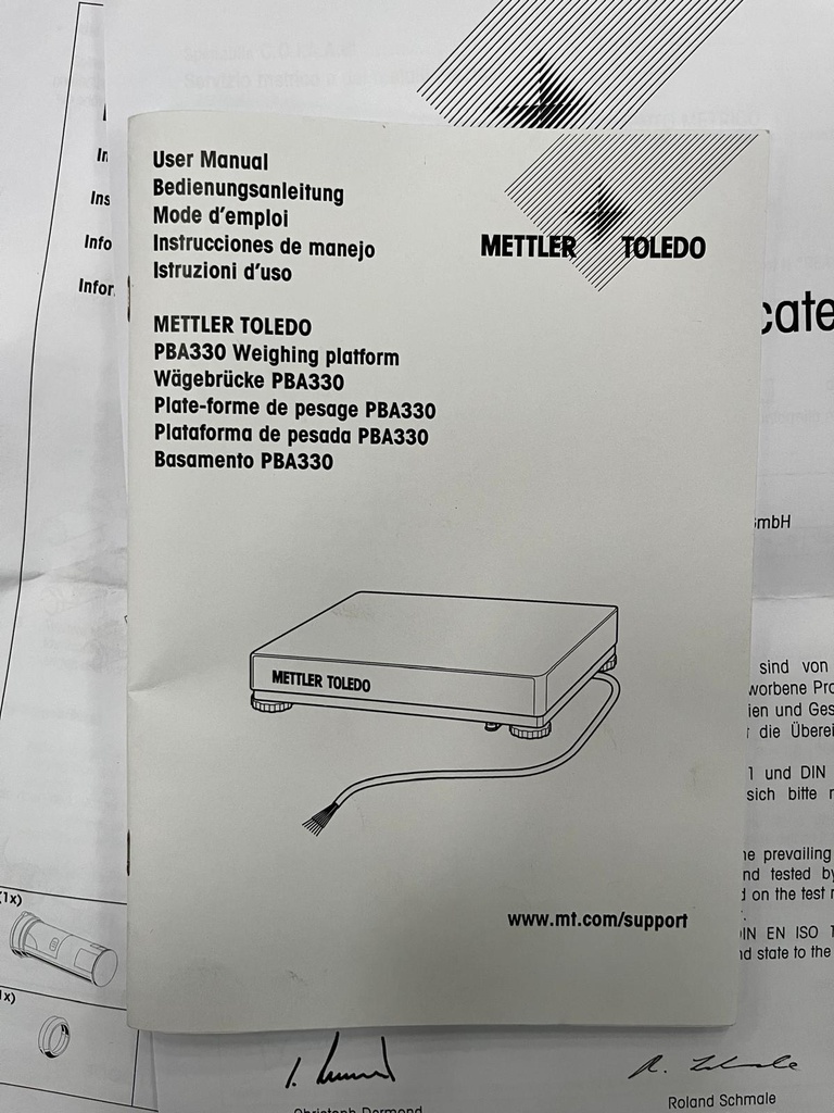 PBA330-B150B METLER-TOLEDO