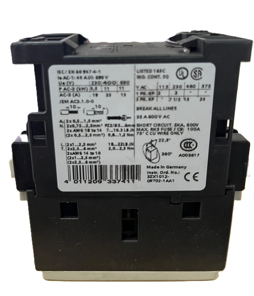 3RT1026-1AG20 SIEMENS 