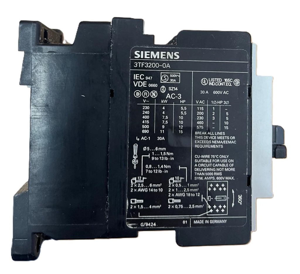 SIEMENS 3TF3200-0A