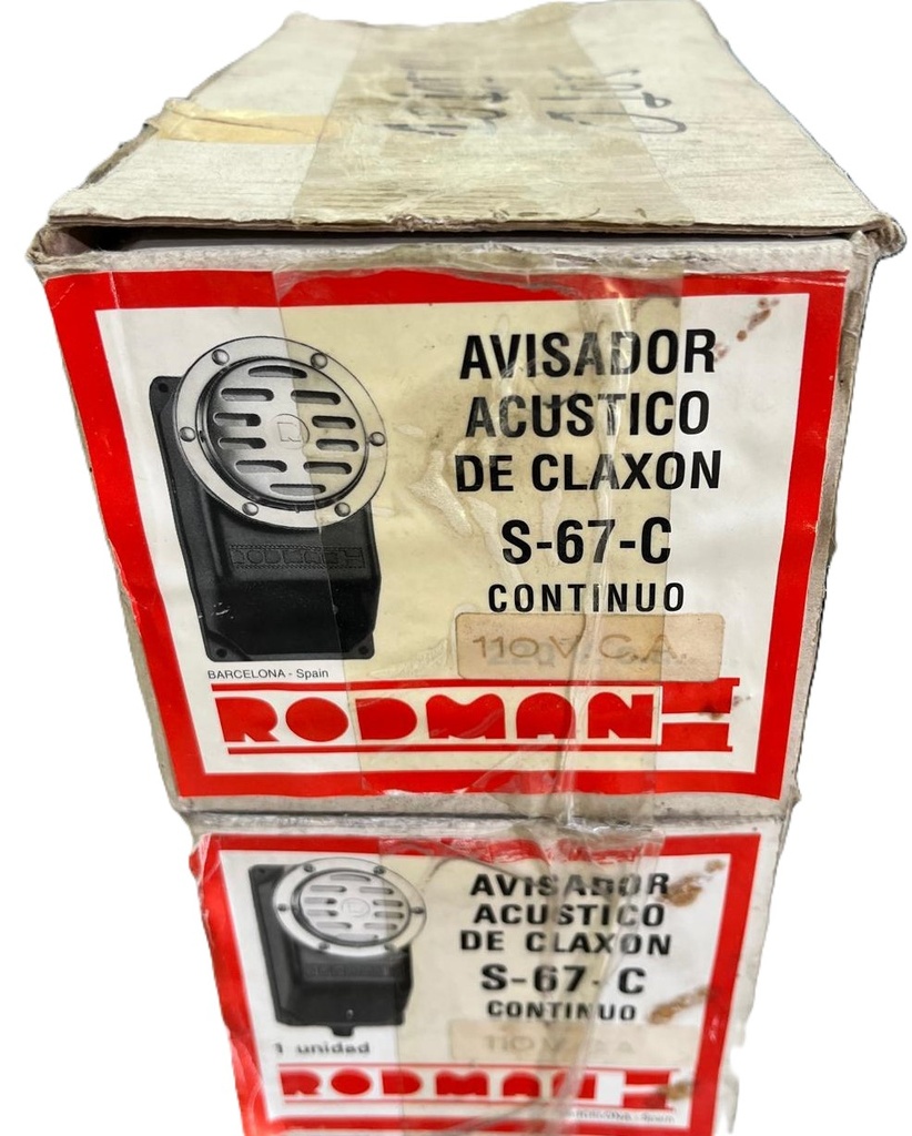 S-67-C AVISADOR ACUSTICO 110V 