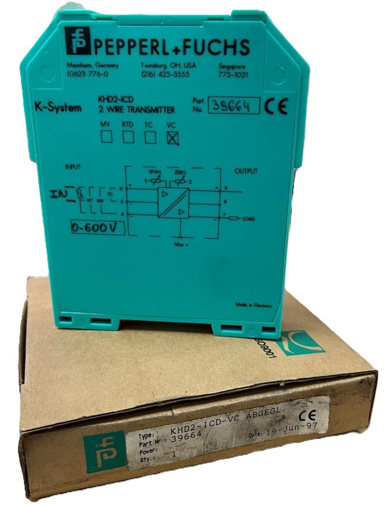 KHD2-ICD (39664)  0-600 V 