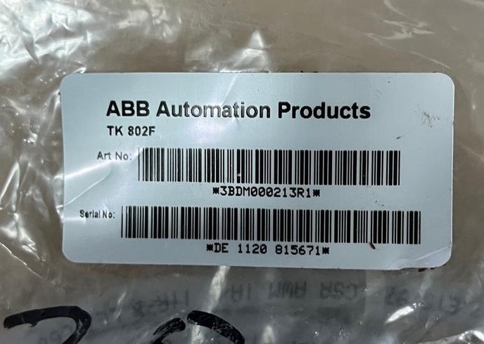 TK802F 3BDM000213R1 ABB 